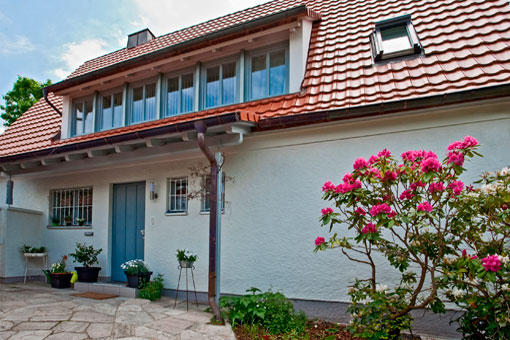 Auch die Gauben und Dachfenster wurden modernisiert