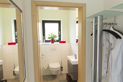 Das neue moderne Gäste-WC