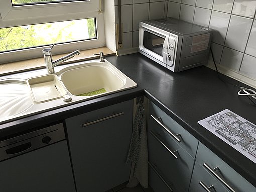 Küche vor dem Umbau, Küchenumbau, Modernisierung, Reiser Bau GmbH