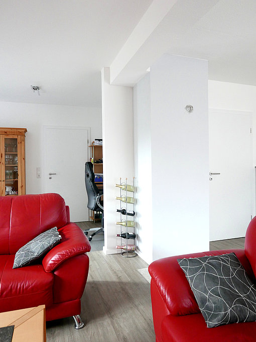 neues Wohnkonzept, mehr Licht, Wohnzimmer, Modernisierung, Guido Bangewitz GmbH