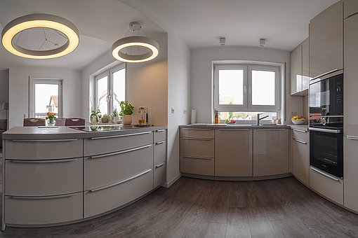 Wohnraummodernisierung, neue Beleuchtung, Reiser Bau GmbH, Küchenumbau, Einer Alles Sauber,